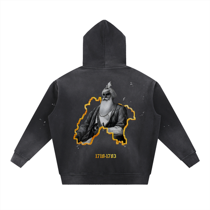 Ahluwalia Heritage Hoodie – Punjab Map Edition