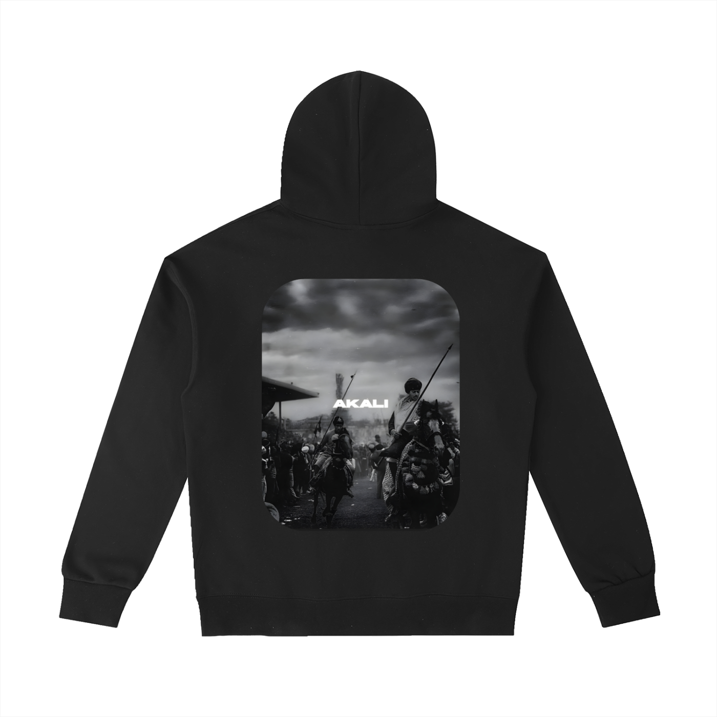 Akali Cavalry Hoodie – White Oversized Edition