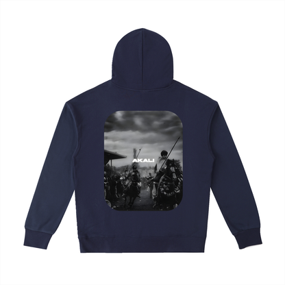 Akali Cavalry Hoodie – White Oversized Edition