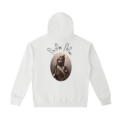 Nihang Singh Legacy Hoodie – White Oversized Edition