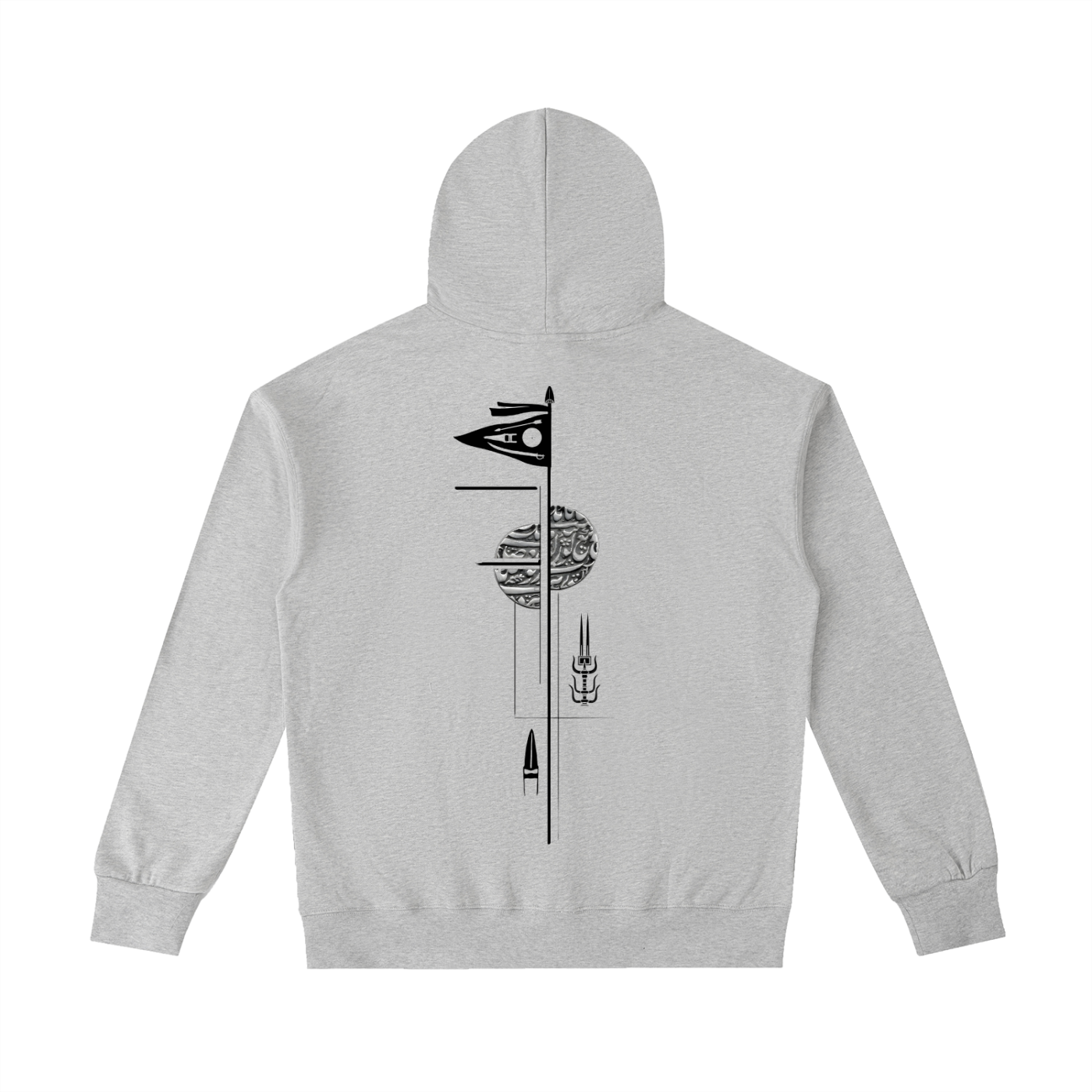 Heritage Symbol Oversized Hoodie