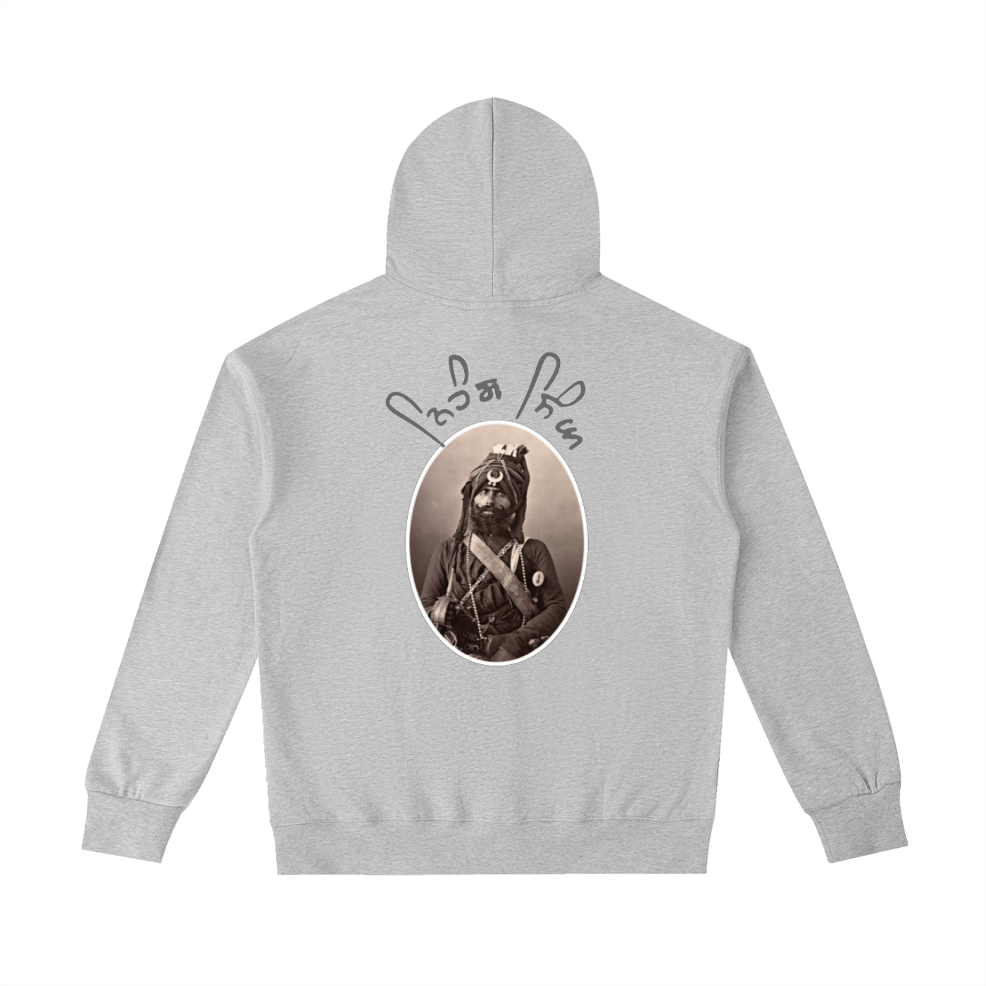 Nihang Singh Legacy Hoodie – White Oversized Edition